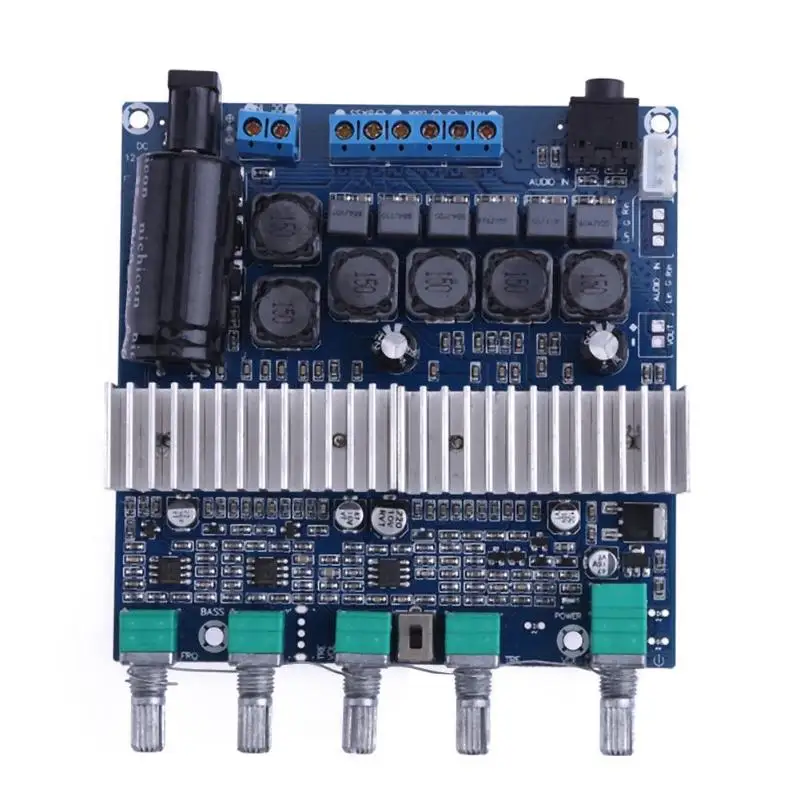 TPA3116D2 2x50 Вт DC12V-24V цифровой усилитель плата аудио сабвуфер динамик усилители доска