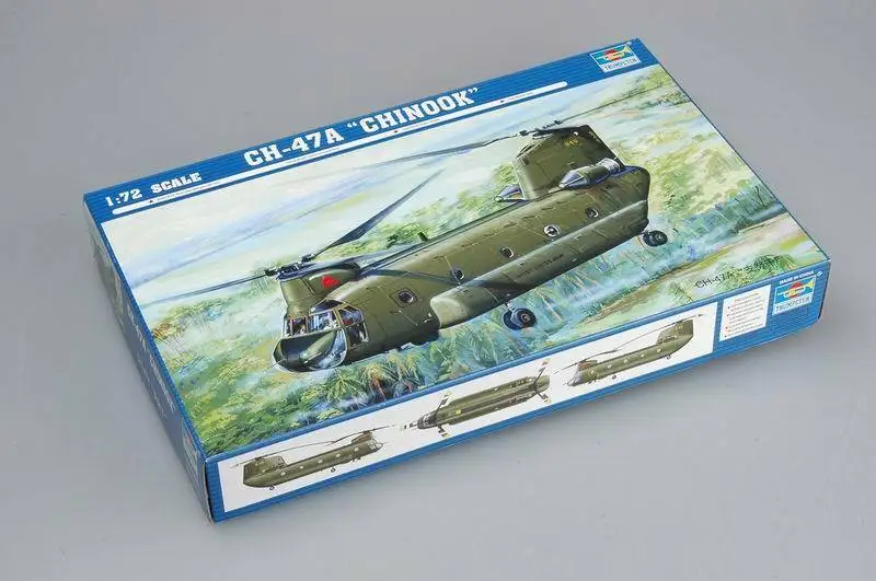 

Trumpeter 01621 1/72 CH-47A Chinook Transport Helicopter Static Model DIY Kit TH05333-SMT2