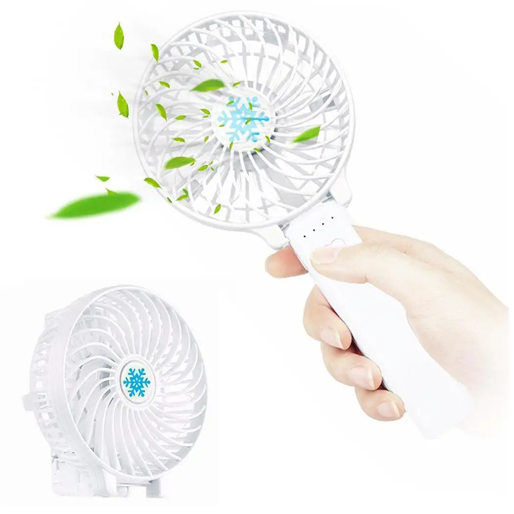 Портативный Перезаряжаемый складной мини USB вентилятор воздушный охладитель без