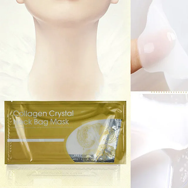 

10 PCS Collagen Crystal Anti Wrinkle Anti Aging Neck Mask Skin Whitening Nourishing Tighten Neck Mask Lift Mask Skin Care