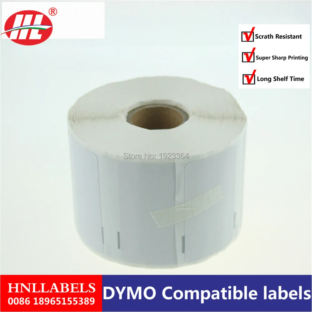 100X совместимые рулоны DYMO ярлыки 11354 dymo 1354 57 мм x 32 многофункциональные