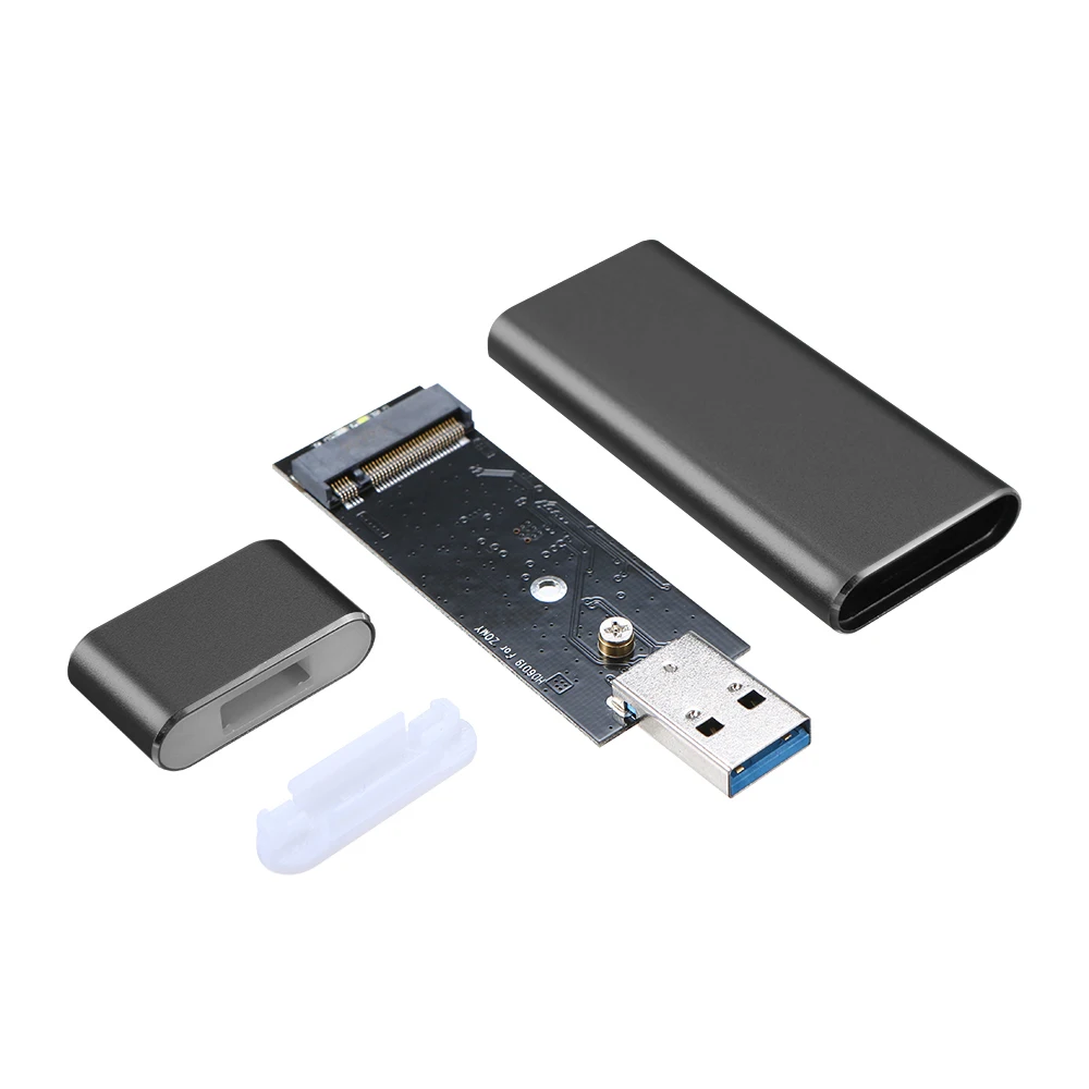 Твердотельный накопитель с USB3.0 на M.2 NGFF SSD корпус Внешний чехол адаптер UASP SuperSpeed 6