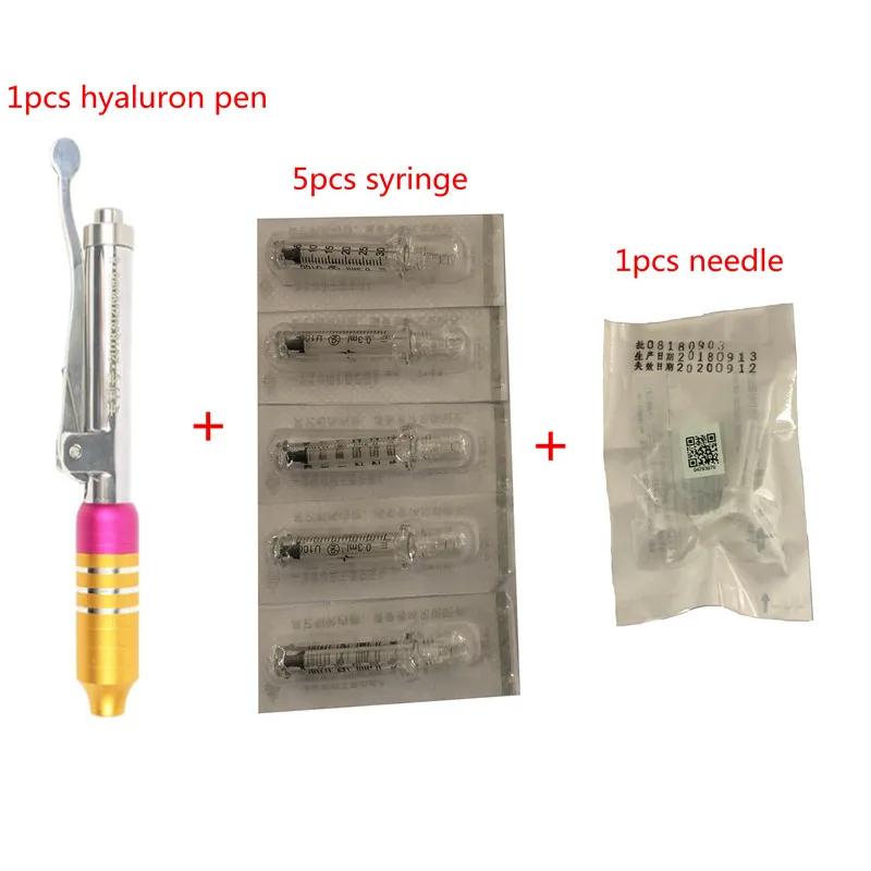 

2018 HOT Adjustable High Pressure Hyaluronic Acid Pen For Anti Wrinkle / Lifting Lip hyaluron gun atomizer hyaluron pen