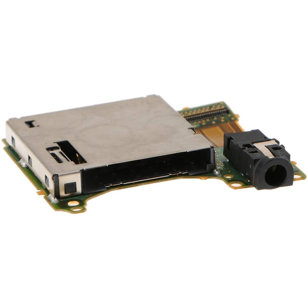 Game Card Slot Socket Board With Headphone Earphone Headset Port Replace / Spare Part For Nintendo Switch Ns | Электроника
