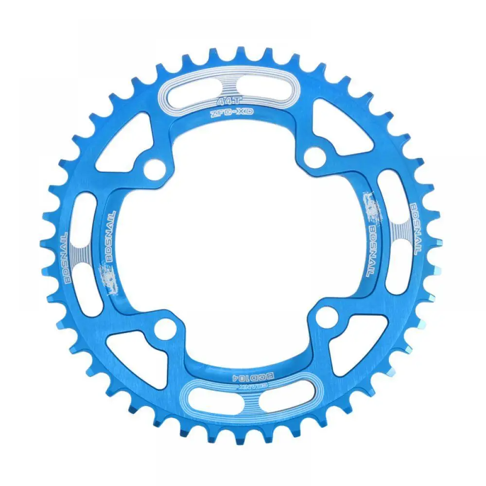 Велосипед Crank BCD104 круглый 36 T 38 40 42 44 46 48T50T Сверхлегкий 7075 T6 MTB Chainwheel велосипедная