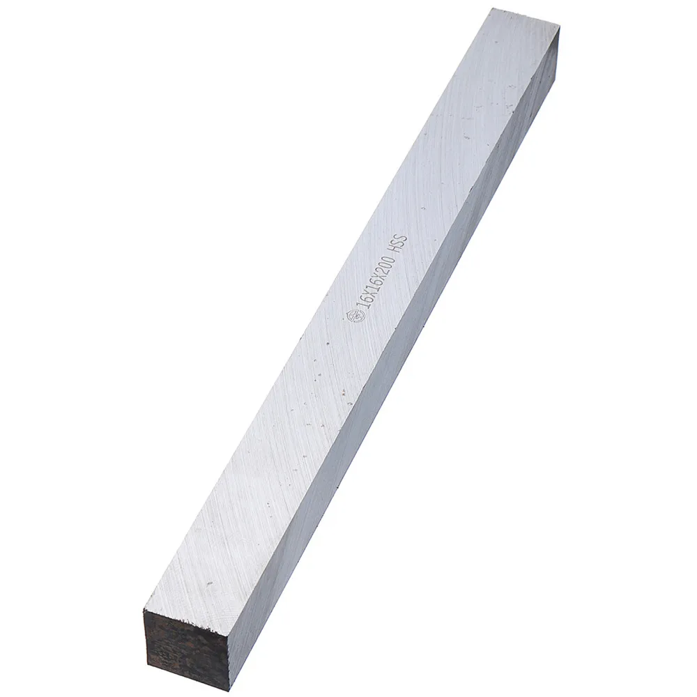 

16x16x200mm HSS Square Milling Engraving Bit Lathe Tools Bit Turning Tool Hardness HRC60