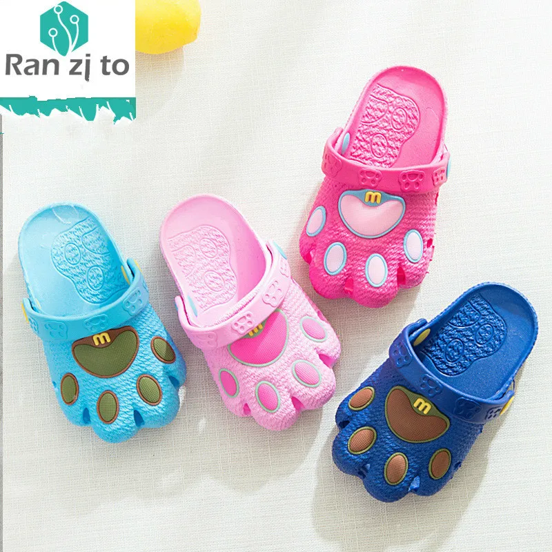 2019 новые летние милые детские сандалии для детей с героями мультфильмов мягкая