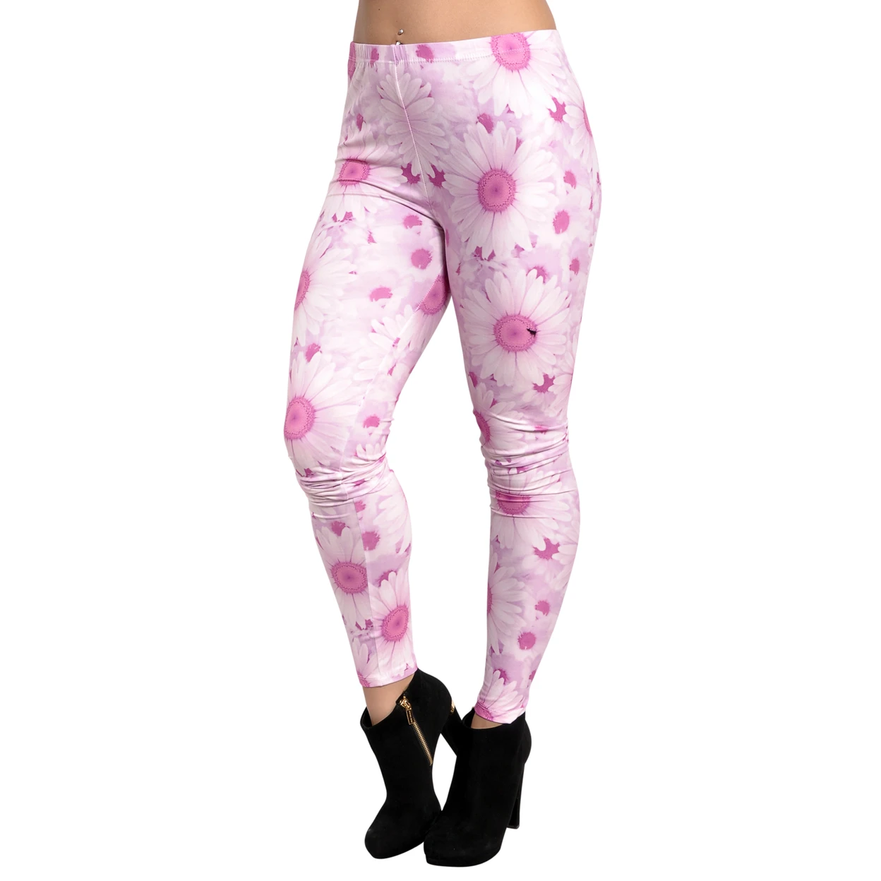 Women's Sunflower Leggings Pink | Женская одежда