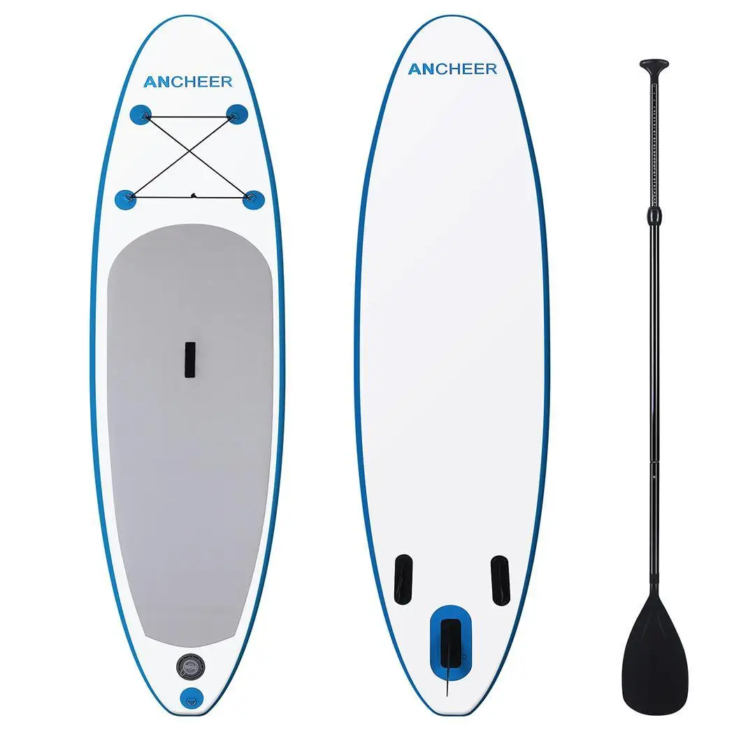 All-purpose Adjustable Paddle Inflatable Single-layer Surf Board Surfboard wakeboard surfing kayak | Спорт и развлечения