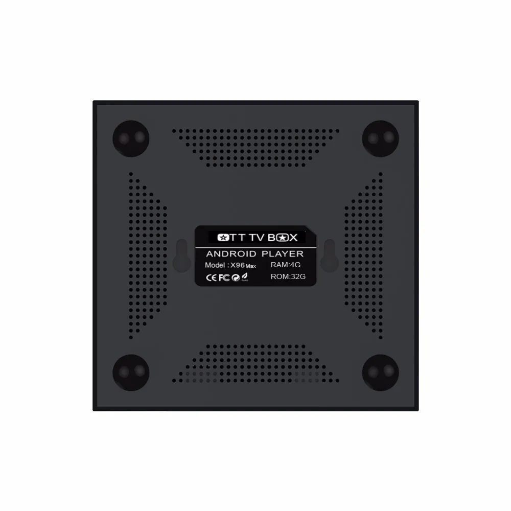 X96 MAX Smart TV box android 8 1 S905X2 предустановленный QHD год код продлевается для Италии