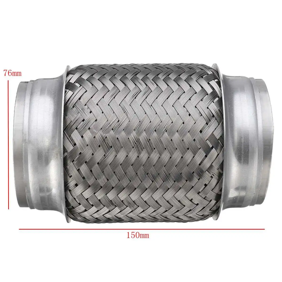Сварная труба 3 &quotx 6&quot гибкая из нержавеющей стали Flexi Repair pipe 76 мм x 150 | Автомобили