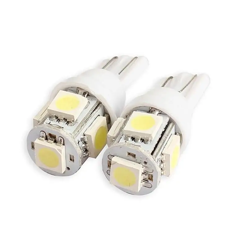 2/10/20 шт. 5050 5SMD белый маленький светодиодный автомобильный светильник Авто