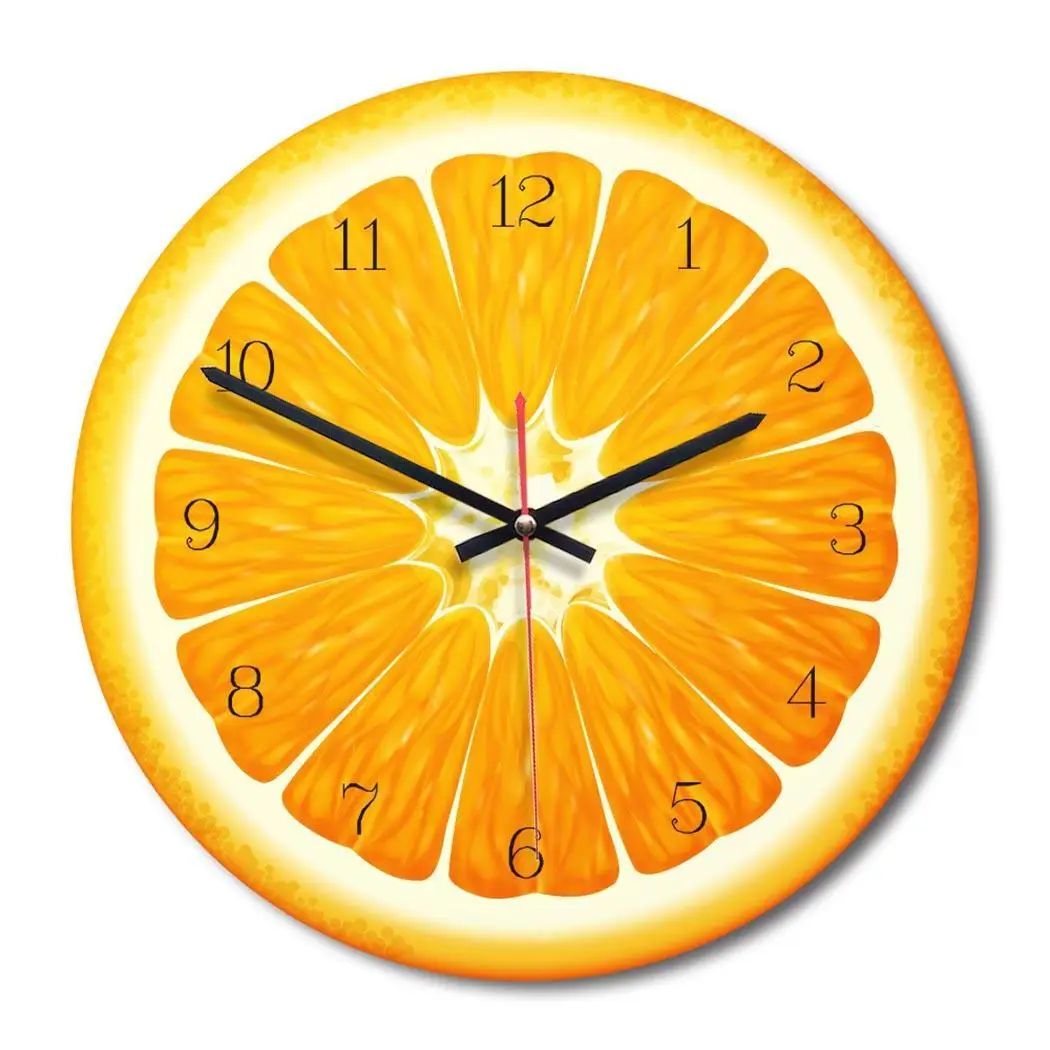 Фрукты 0 дюймов 11 батарея для часов 4 мм акрил Европейский гостиная 28 см стиль