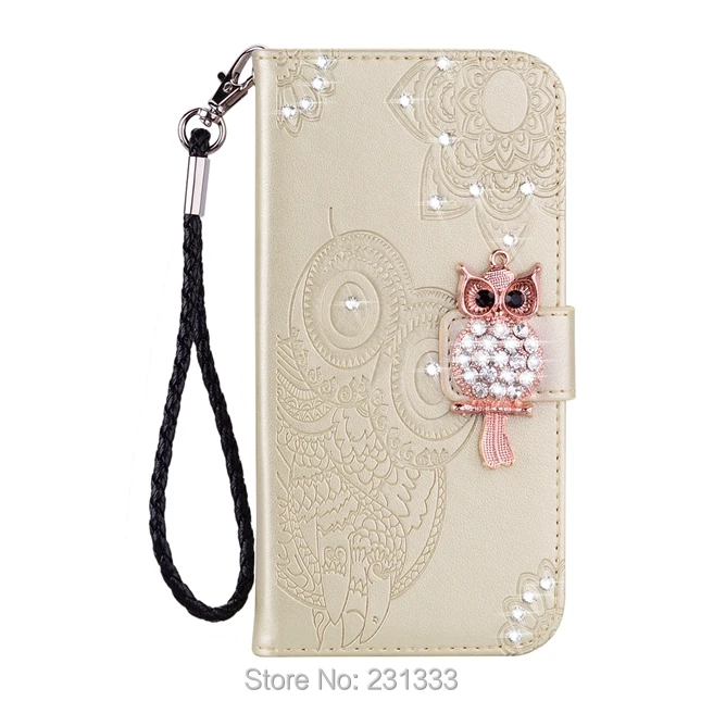 Кожаный чехол кошелек C ku Diamond OWL для Samsung Galaxy M10 M20 M30 A10 A20 A30 A40 A50 A70 A7 2019 подставка 50