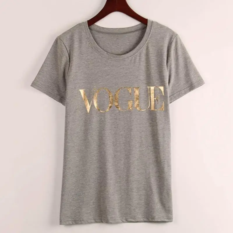 2019 Новая женская модная летняя футболка больших размеров Футболка с принтом Топ |