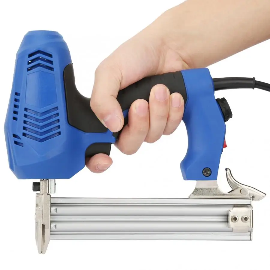 

F30 Heavy Duty Electric Nail Gun Straight Nailers Woodworking Stapler Gun EU Plug 220V