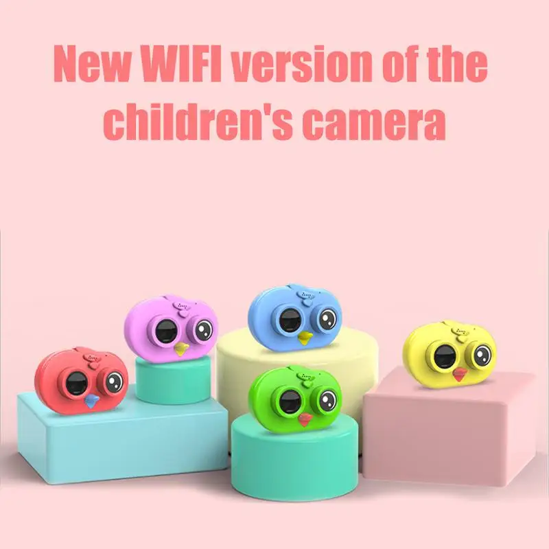 Детская цифровая камера мультяшная Мини спортивная игрушка wifi HD маленькая