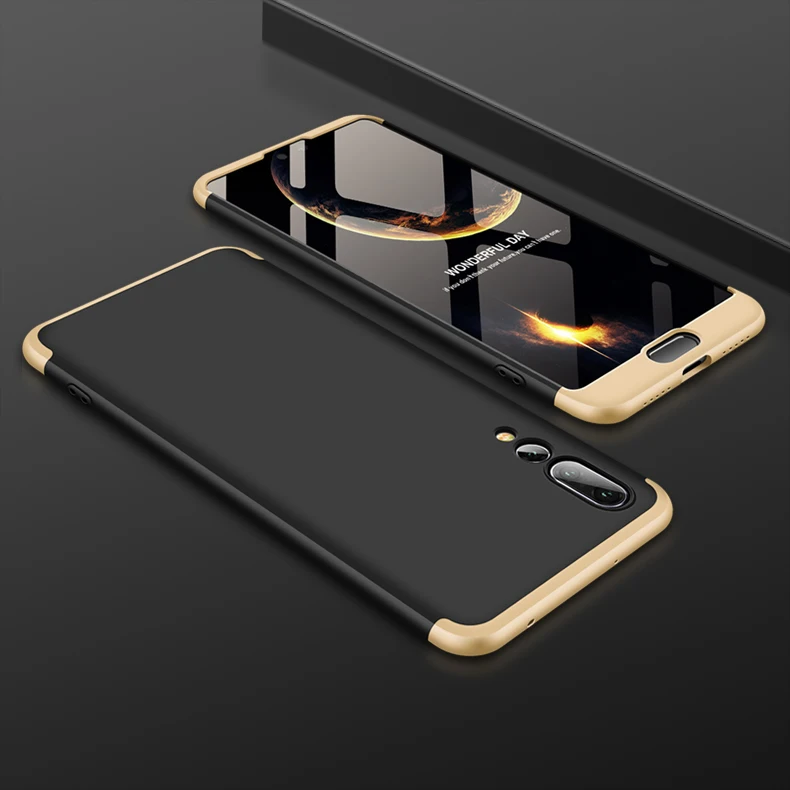 Чехол для Huawei P20 с полной защитой на 360 градусов задняя крышка противоударный