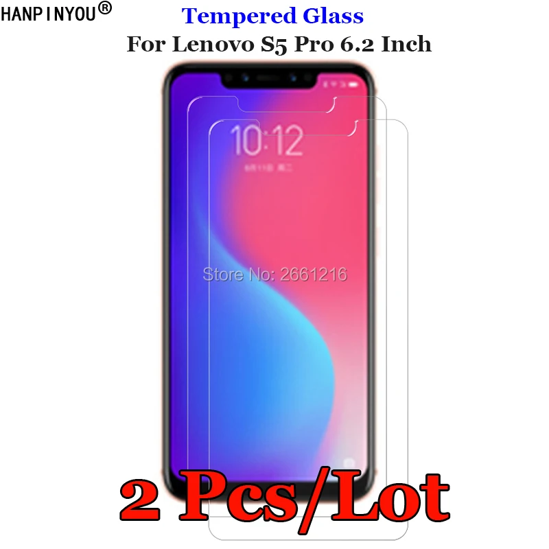 2 шт./лот для Lenovo S5pro закаленное стекло 9H 2.5D Премиум Защитная пленка экрана S5 Pro 6