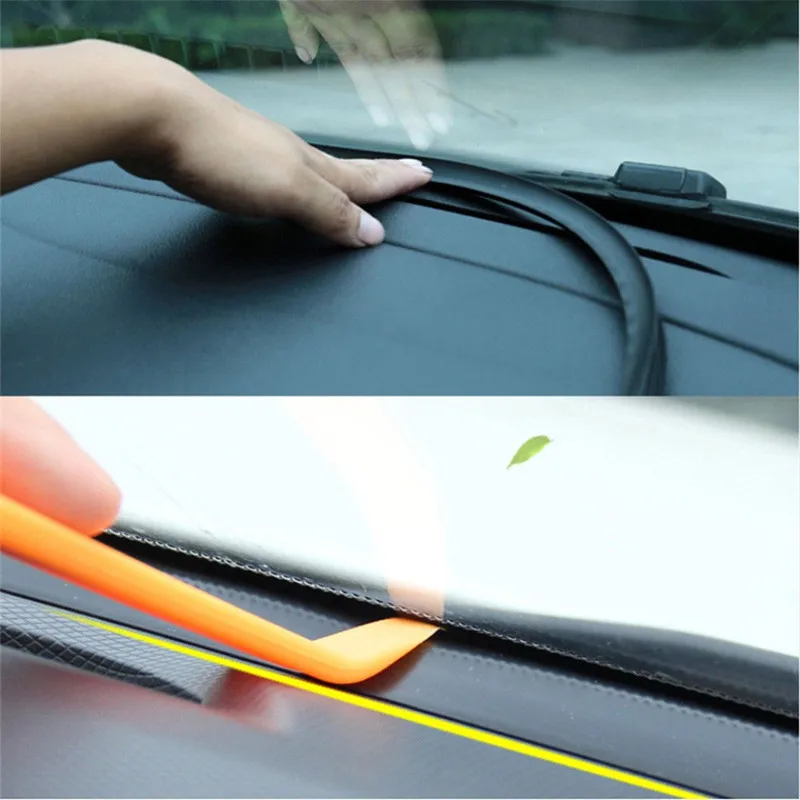 

NEW Car Dashboard Sealing Strips Styling Stickers For Toyota corolla rav4 camry prius hilux avensis Auto Interior Accessories
