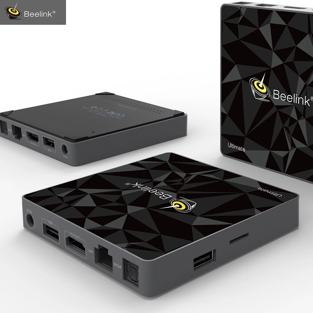 Beelink GT1 A Smart TV BOX Android 7 1 Голосовое управление Amlogic S912 поддержка 4K телеприставка 2 4G