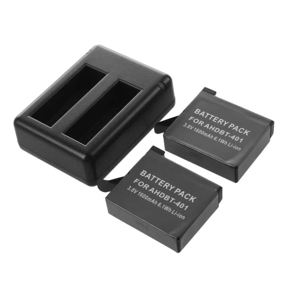 HFES Новый 2 x AHDBT-401 401 декодированный аккумулятор + USB зарядное устройство для GoPro Hero 4