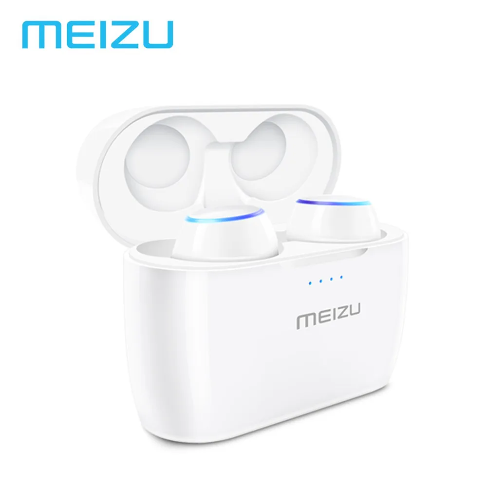 Оригинал MEIZU Поп Наушники вкладыши TWS True Беспроводной Bluetooth наушники с микрофоном