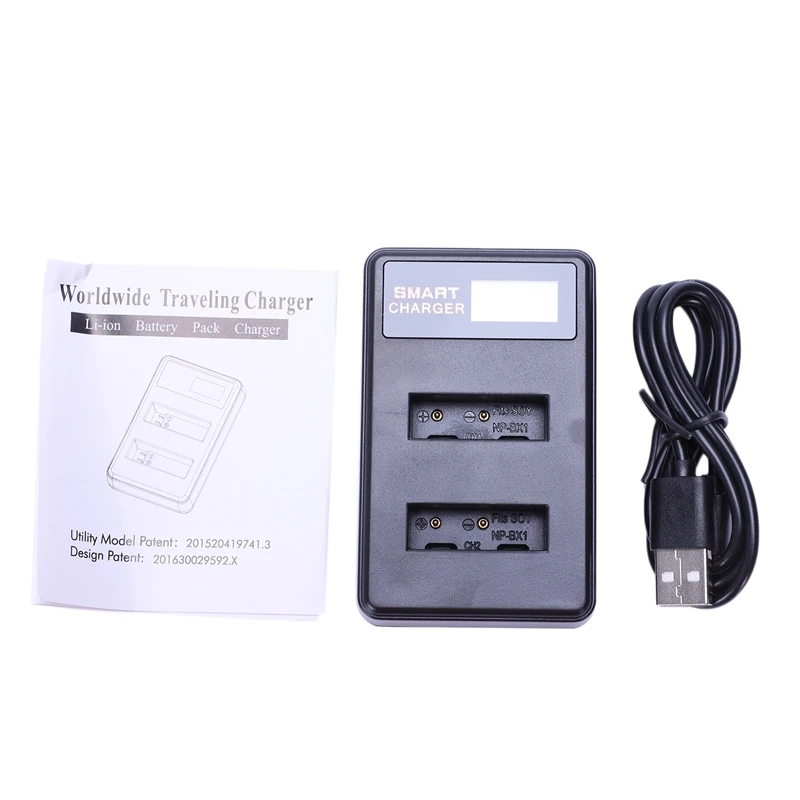 Замена Np Bx1 зарядное устройство для камеры Usb двойной слот с ЖК дисплеем Bx1/M8 и