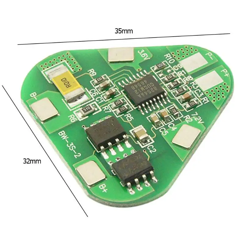 3 S литий ионная литиевая батарея Защитная плата модуль ячейки PCB C091|Аксессуары
