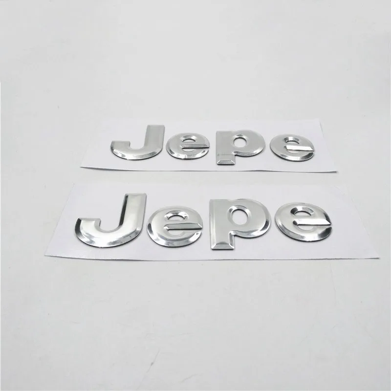 1 шт. 3D наклейки для автомобиля логотип Jeep JDM автомобильные Wrangler Jk автомобильный