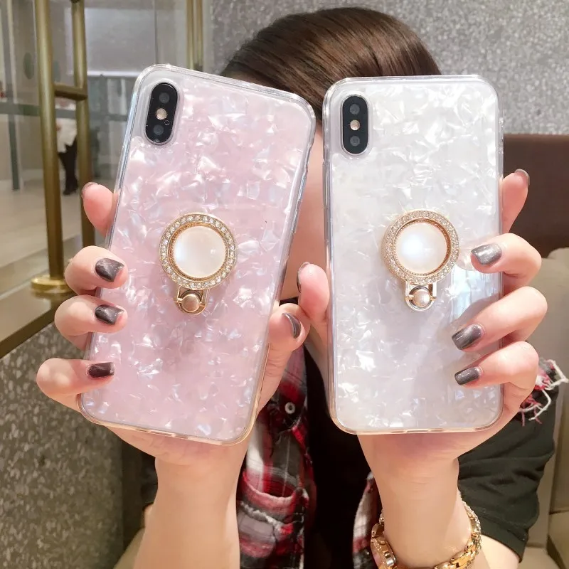 Чехол со стразами и блестками для iphone XS MAX X 10 XR 6s 6 8 7 Мягкий силиконовый чехол Samsung