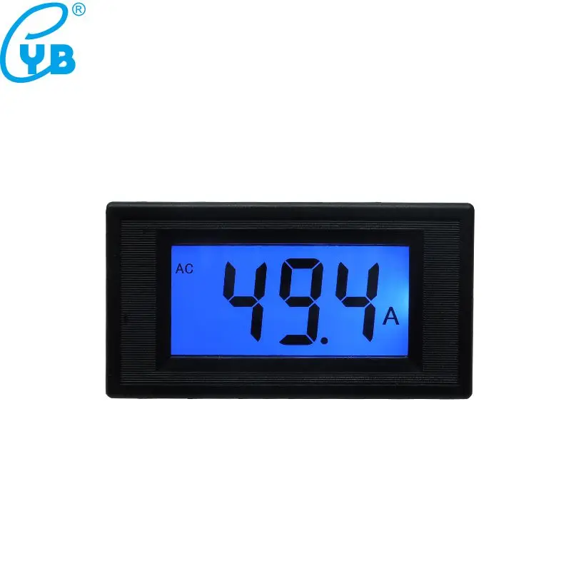 AC LCD цифровой измеритель тока Амперметр 50A Amp панель Измеритель включает