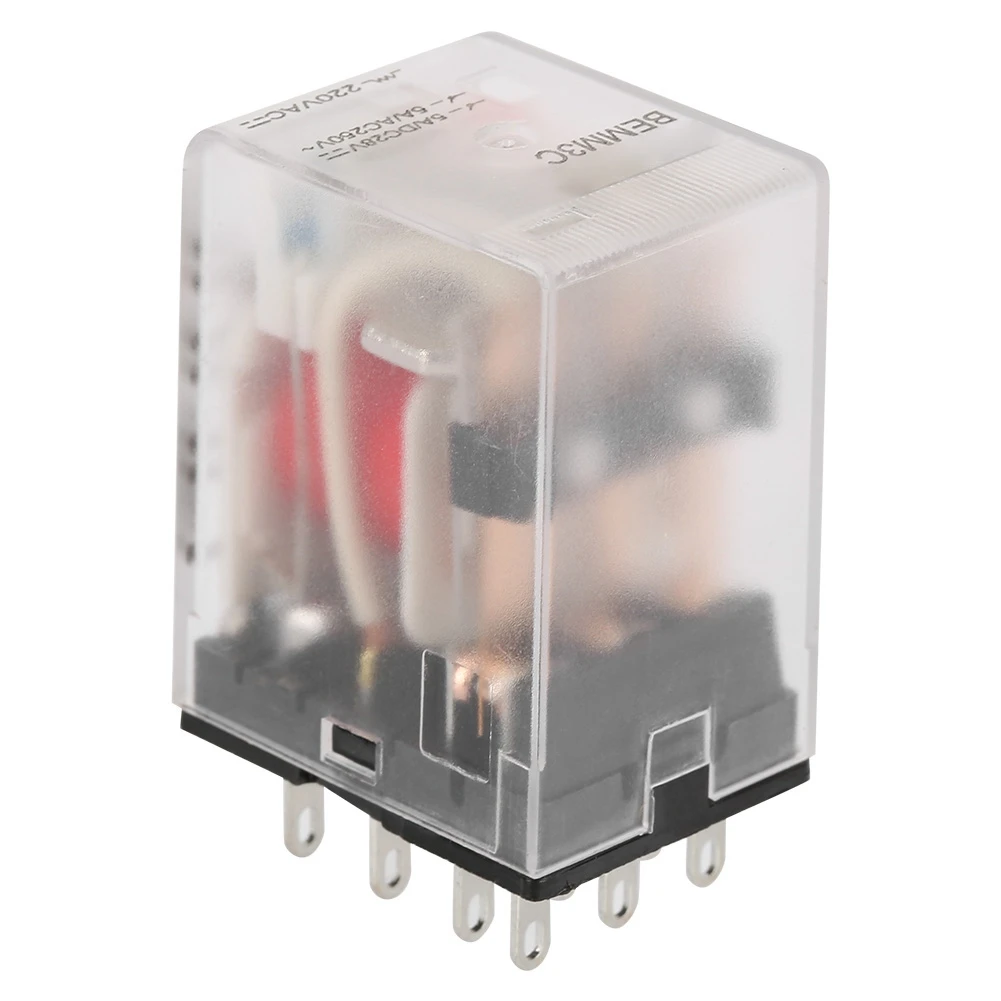 11-контактное мини-реле питания промежуточное реле электромагнитное 5A AC220V |