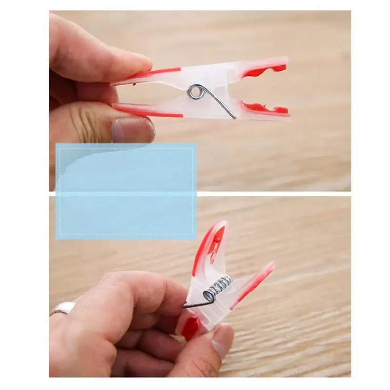 25 Pcs Plastic Clothespins Mini Non-slip Windproof Laundry Clips Photo for Underwear Socks Drying | Дом и сад
