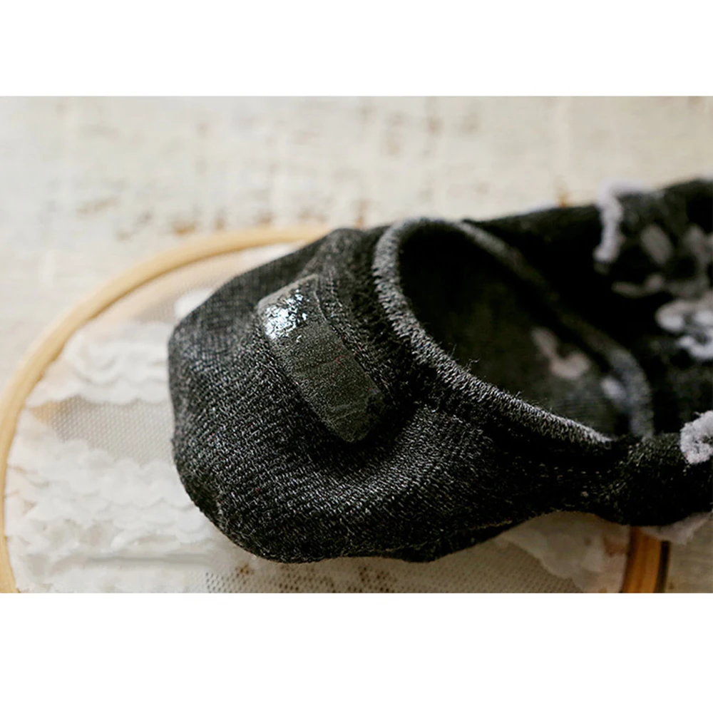 

New Cotton Leopard Boat Socks Women Lovely Casual Breathable Short Sock Hosiery Non-slip Soft Harajuku