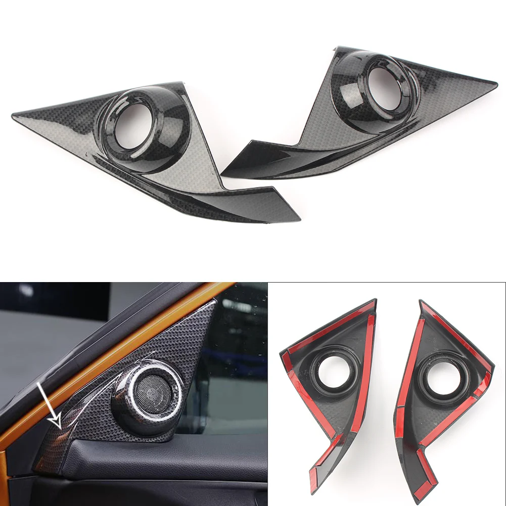 

Car Door Speaker Cover Protector A-Pillar Interior Trim Decoration for Honda Civic 10th Sedan Coupe ​2016 2017 & Hatchback 2017