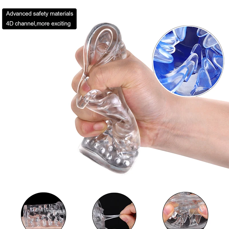 Automatic Masturbator for Men Vibrating Rotate Penis Extender Pussy Vibrator Male Oral Sucking Pump Licking Sex Toys Adults | Красота и