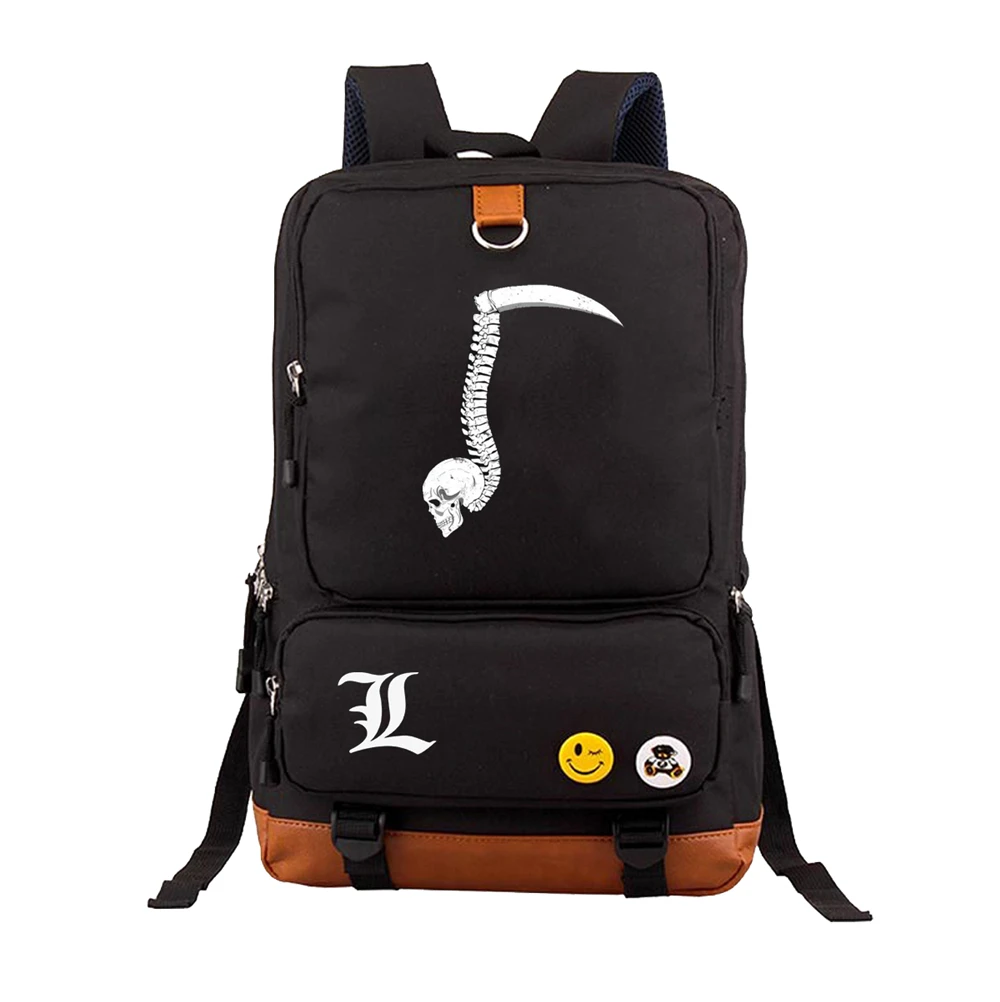 Обувь для косплея Аниме тетрадь смерти рюкзак Ягами светильник унисекс ноутбук