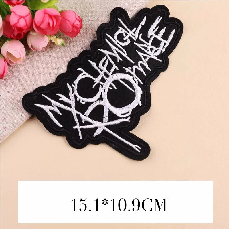 1 шт. корона в стиле панк огненные пальцы железная нашивка одежда вышитая швейная