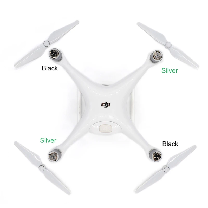 Phantom 4 крепление пропеллера ing кронштейн пластины (CW и CCW) металлический пропеллер