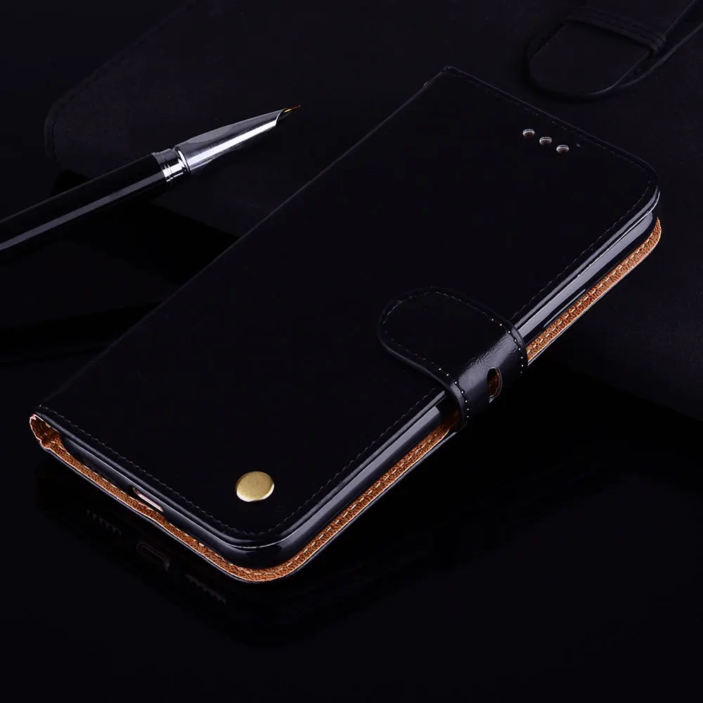 KISSCASE кожаный чехол для телефона iPhone 5 S SE 6 Plus 7 8 роскошный бизнес держатель