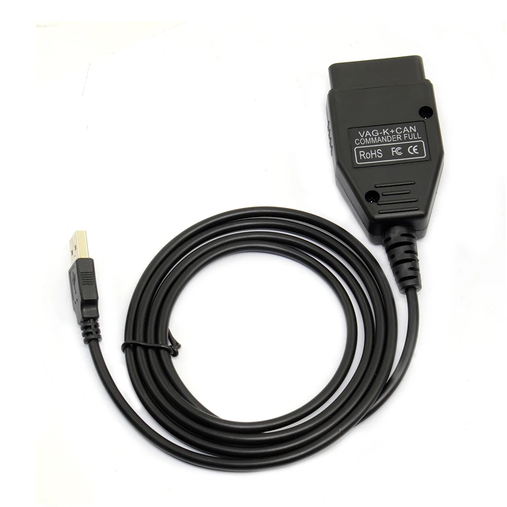 Профессиональный диагностический кабель VAG K CAN COMMANDER Полный 1 4 vag k + can commander OBD2 для
