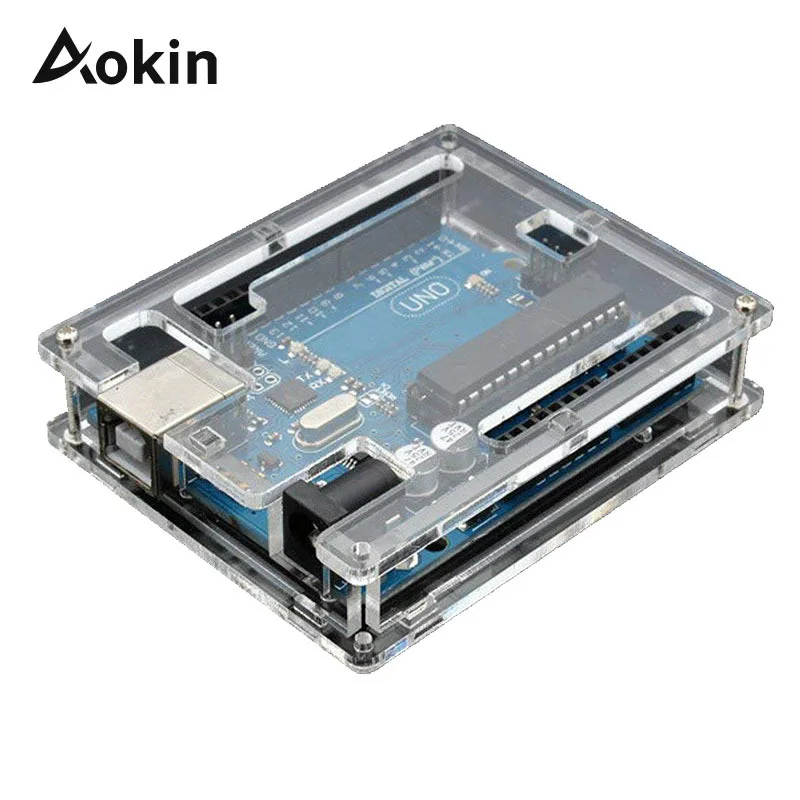 Uno R3 чехол корпус Прозрачная Акриловая крышка Совместимость для arduino UNO защитный