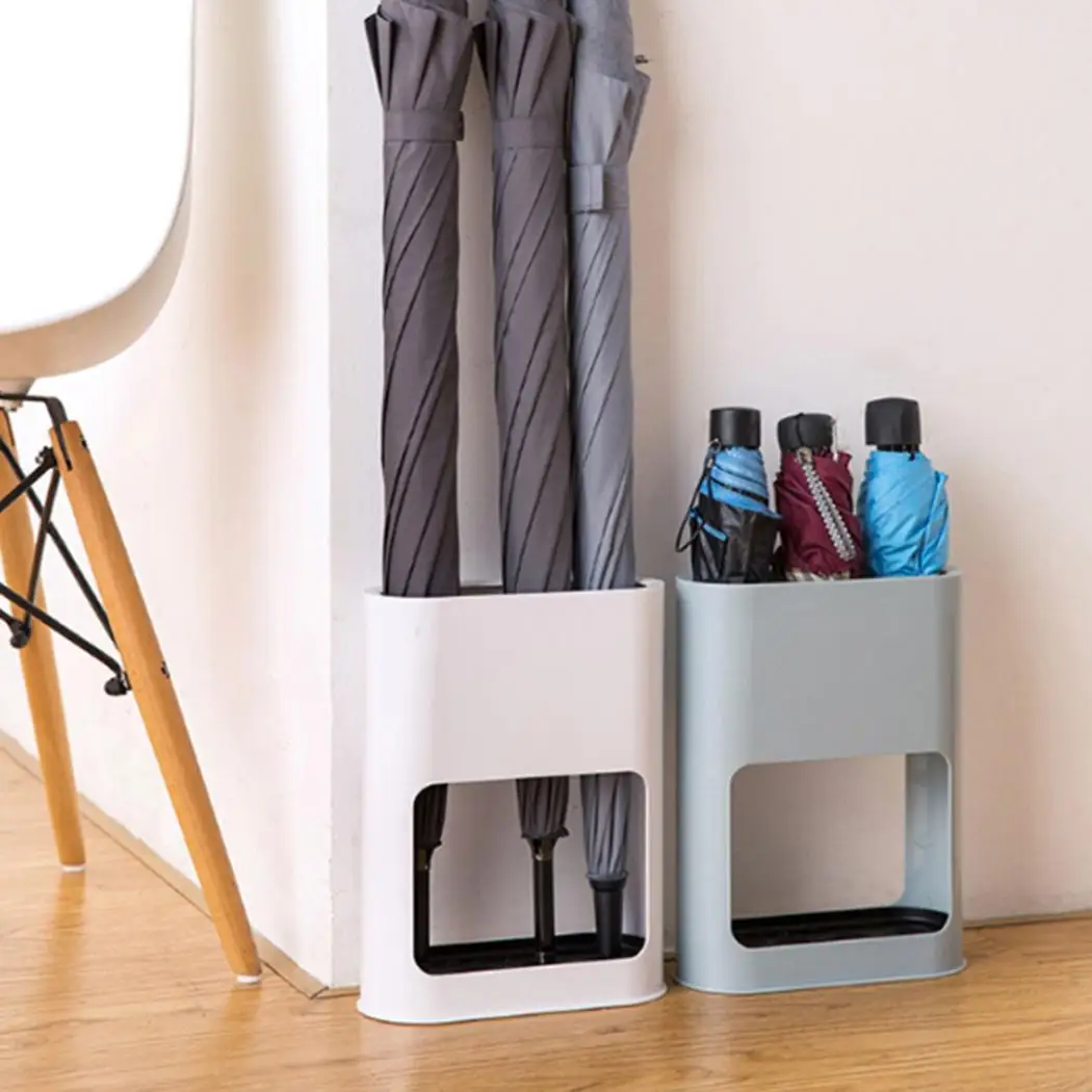Entryway металлический зонтик стенд держатель Организатор Ubrella дома офиса магазина и