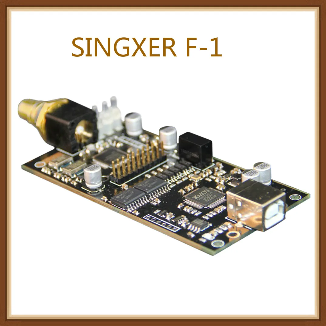 SINGXER F-1 XMOS Цифровой интерфейс USB Module с чипом XU208 Высококачественная улучшенная