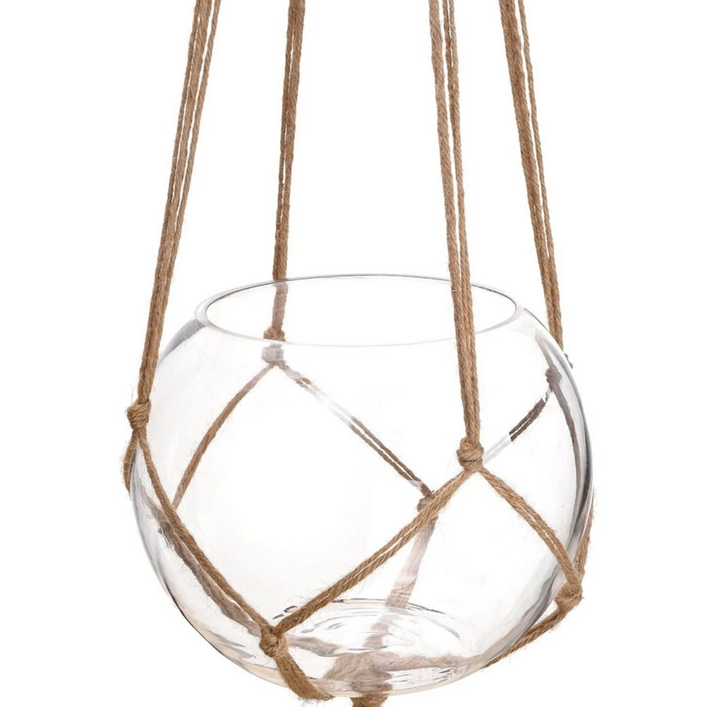 120 см String Net Decoration прочный джутовый Бохо макраме натуральный стиль корзина
