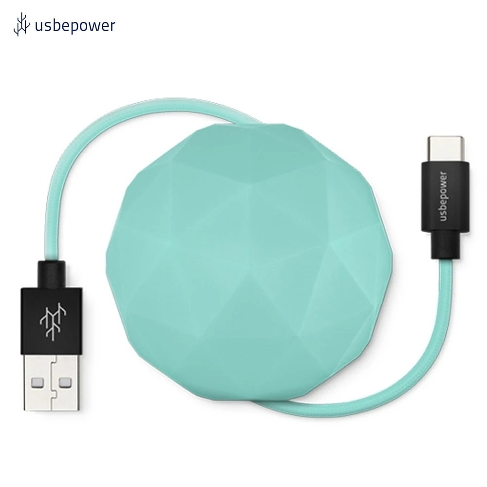 Кабель USBepower COSMO 100 см Type C цвет мятный/COSMOCMT|Кабели для мобильных телефонов| |