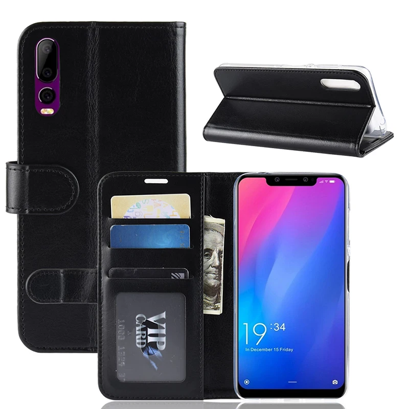 Alesser для Elephone A5 Lite кожаный чехол откидная крышка с наклейкой защитный телефон