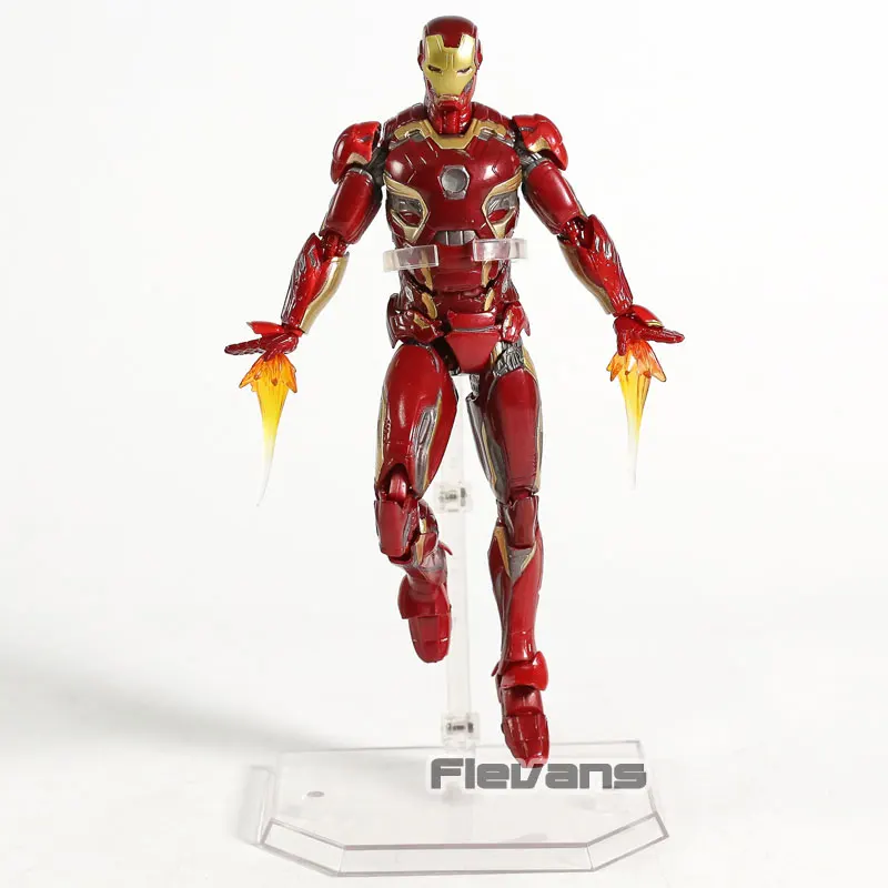 MAFEX № 022 ЖЕЛЕЗНЫЙ ЧЕЛОВЕК Марк МК 45 ПВХ экшн-фигурка Коллекционная модель игрушка