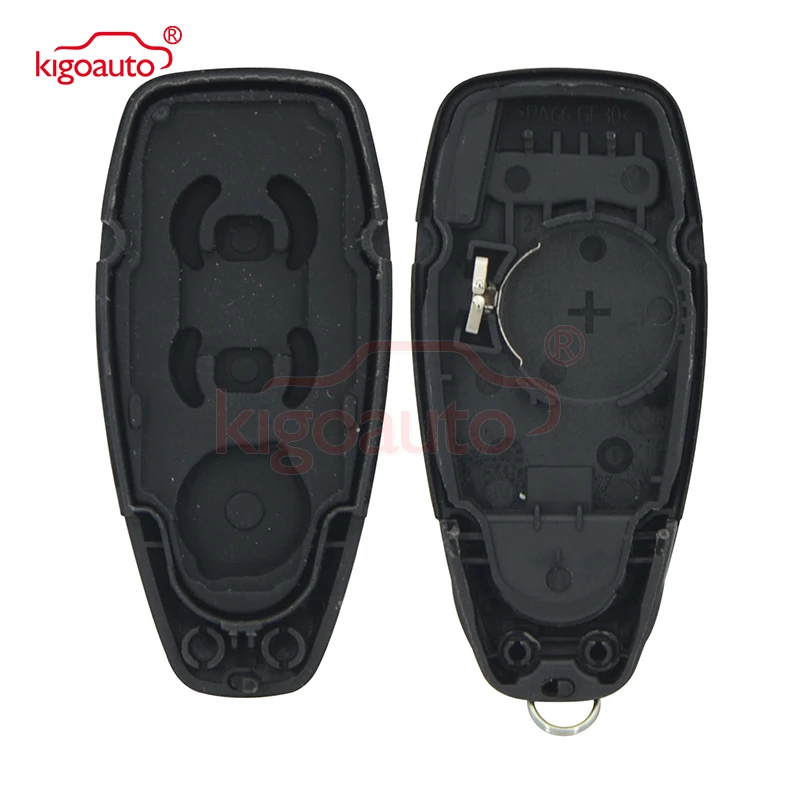 Чехол для смарт ключей Kigoauto KR55WK48801 3 кнопки Ford Kuga Fiesta Focus 2008 2010 2012|Ключ от авто| |